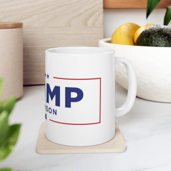 Trump for Prison 2024 Ceramic Mug 11oz - Image 7