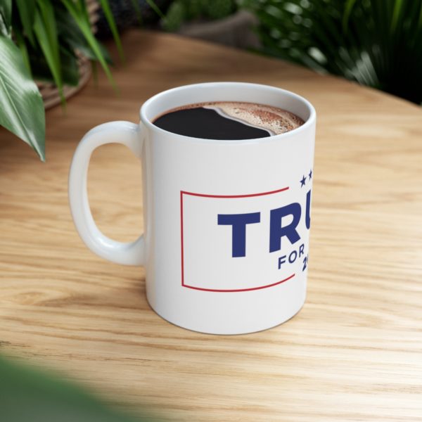 Trump for Prison 2024 Ceramic Mug 11oz - Image 8