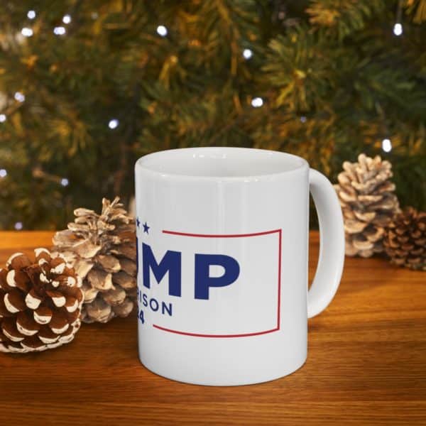 Trump for Prison 2024 Ceramic Mug 11oz - Image 9