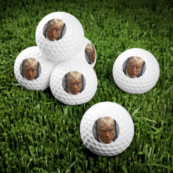 Make America Safe Again Golf Balls (6-pack) - Image 3